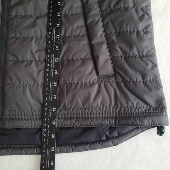 NWT Carhartt 2XL Shadow Gray Rain Defender Nylon Insulated Mock Neck Vest Hiking - Picture 9 of 9